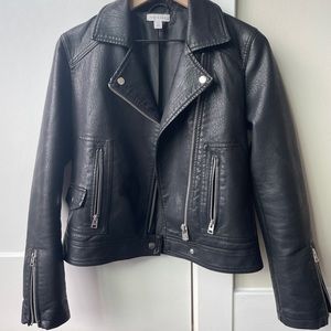TOPSHOP Faux Leather Jacket